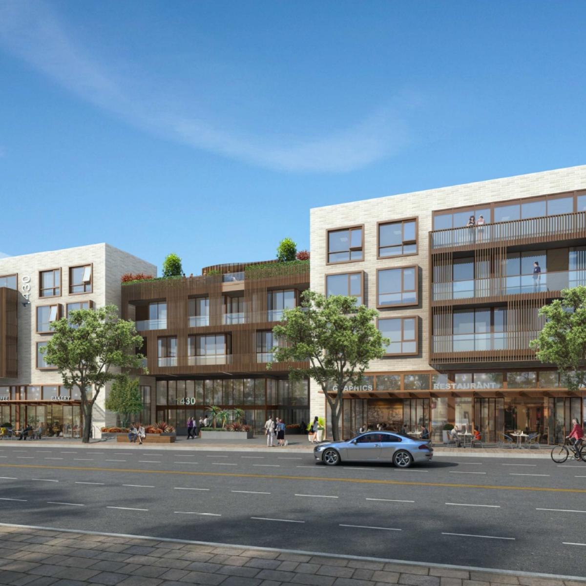 Mixed-use project from Tishman Speyer on the rise at 1430 Lincoln